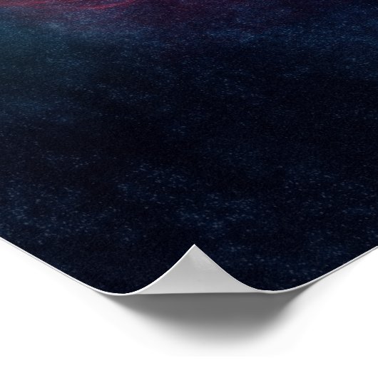 Rode Nebula Poster (Hoek)