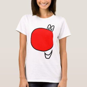 Rode neus Dagen kleding T-shirt