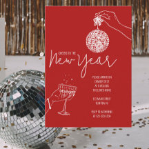 rode nieuwjaarsfeest