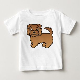 Rode Norfolk Terrier Cartoon Caricatuur Kunst