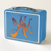 Rode octopus (Achterkant)