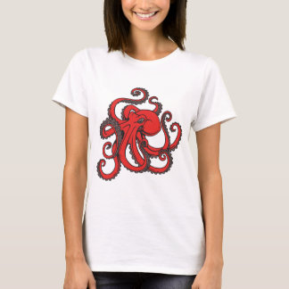 Rode octopus t-shirt