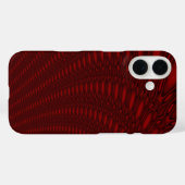 Rode Octopus Tentakels Case-Mate iPhone Case (Achterkant (horizontaal))
