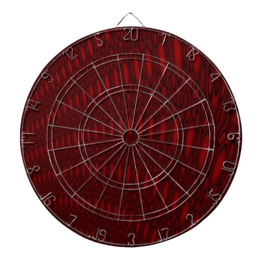 Rode Octopus Tentakels Dart Board Dartbord (Voorkant)