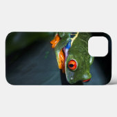 Rode ogen kikker Case-Mate iPhone case (Achterkant (horizontaal))