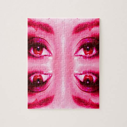 Rode Ogen Legpuzzel (Verticaal)
