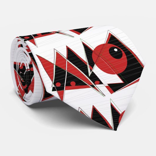 Rode ogen Stropdas bekijken (Opgerold)