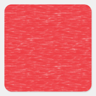 Rode olie geschilderd vierkante sticker