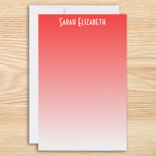 Rode Ombre Briefpapier