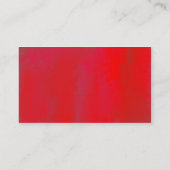 Rode onderdrukking visitekaartje (Achterkant)
