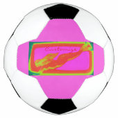 rode onderzeese zeemeermin voetbal (Voorkant)