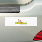 rode oogboomkikker bumpersticker (Op auto)