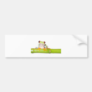 rode oogboomkikker bumpersticker
