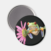 rode oogboomkikker magneet (Voorkant / Achterkant)