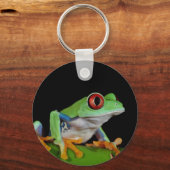 rode oogboomkikker sleutelhanger (Voorkant)