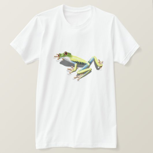 Rode oogkikker t-shirt (Design voorkant)
