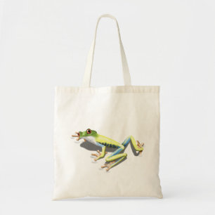 Rode oogkikker tote bag