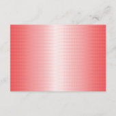 Rode, oranje en roze penseelstreken mengen zich sa informatiekaartje (Achterkant)