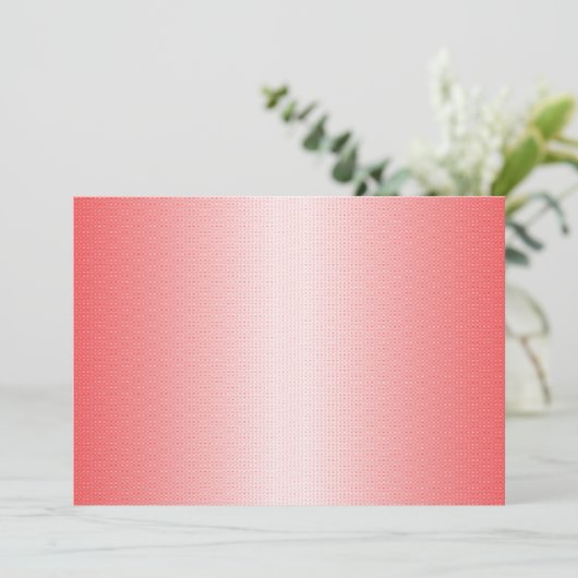 Rode, oranje en roze penseelstreken mengen zich sa kaart (Staand voorkant)