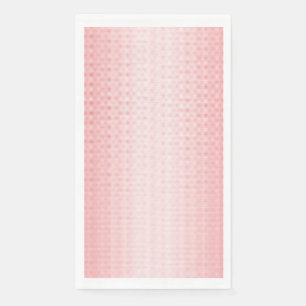 Rode, oranje en roze penseelstreken mengen zich sa servet