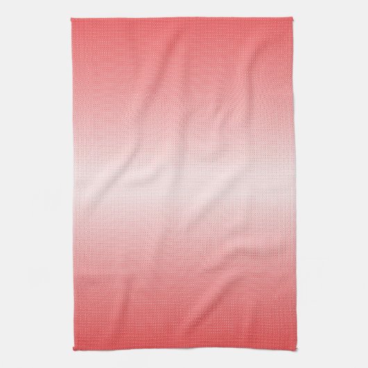 Rode, oranje en roze penseelstreken mengen zich sa theedoek (Verticaal)