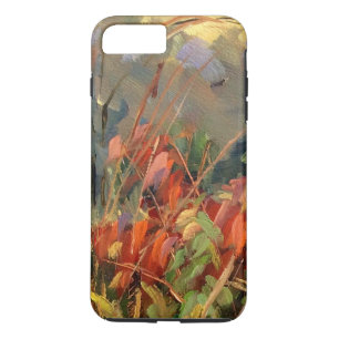 Rode Oranje Natuur Kunst iPhone 8 Plus / 7 Plus Hoesje