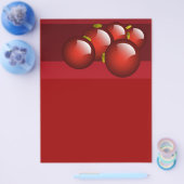 Rode Ornamenten Flyer (Enkel)