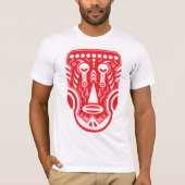 Rode Ornamenten stam T-shirt (Voorkant)