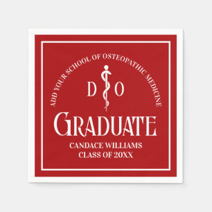 Rode Osteopathische Medische School Graduation Par Servet
