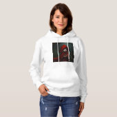 Rode paap hoodie (Voorkant volledig)