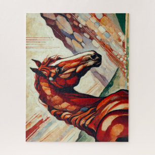 Rode Paard 500 Stuk Puzzel