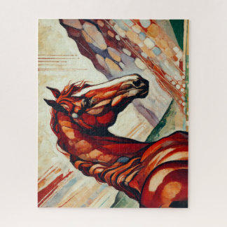 Rode Paard 500 Stuk Puzzel