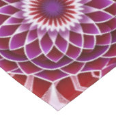 Rode Paarse Dahlia Tafelkleed (Gekanteld)