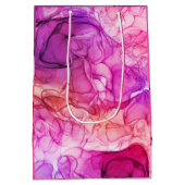 Rode paarse dromen medium cadeauzakje (Achterkant)