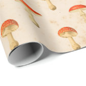  rode paddenstoelen cadeaupapier (Rol Hoek)