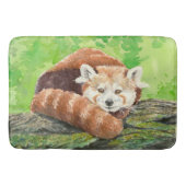 Rode panda badmat (Voorkant)