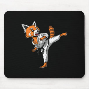 Rode Panda Beer Karate Martial Arts Kickboksen Jiu Muismat