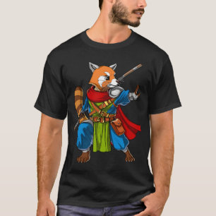 Rode Panda Beer Ninja T-shirt