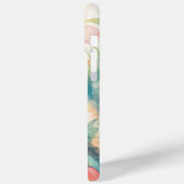 Rode Panda Bloemen Speeltuin Case-Mate iPhone Case (Achterkant / Links)