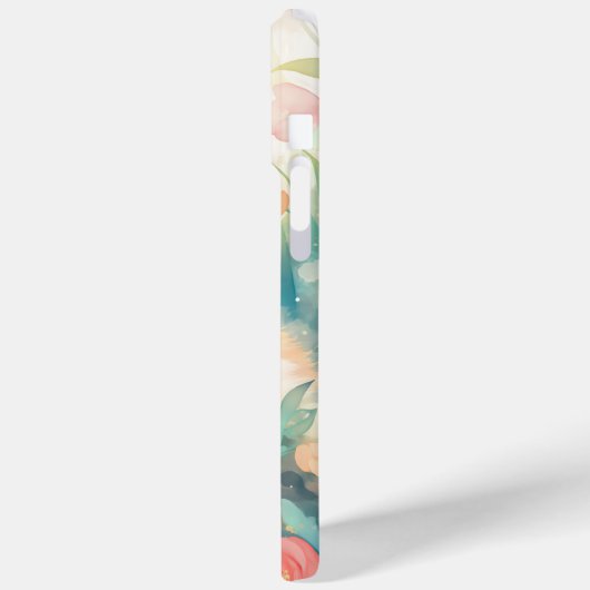 Rode Panda Bloemen Speeltuin Case-Mate iPhone Case (Achterkant / Links)