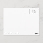 Rode panda briefkaart (Achterkant)