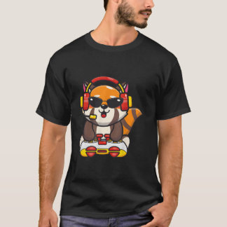 Rode Panda Gamer Rode Panda's Dier T-shirt