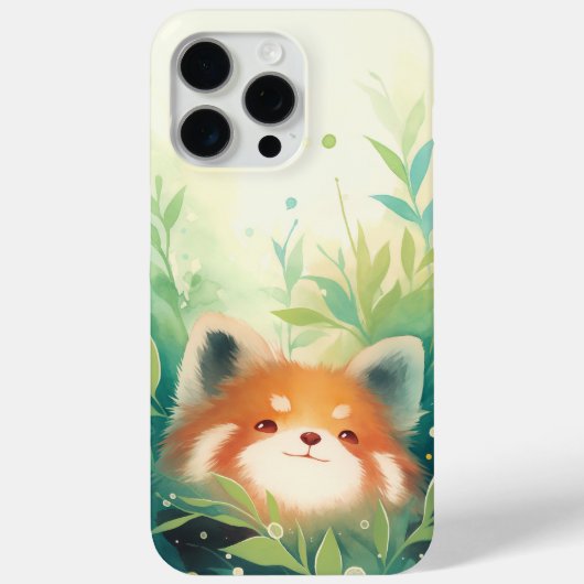 Rode Panda Geheime Wereld Case-Mate iPhone Case (Achterkant)