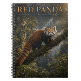 Rode Panda Himalaya Woud DIEREN Notitieboek