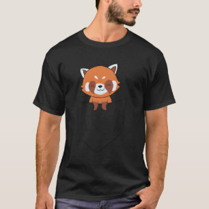 Rode Panda in pocket Rode Panda Beer pocket T-shirt