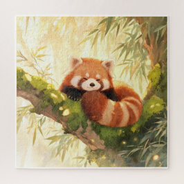 Rode panda legpuzzel