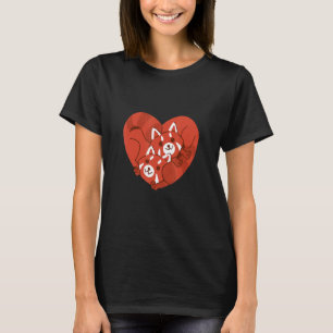 Rode Panda Liefde Panda's Leuke Dieren Beren T-shirt