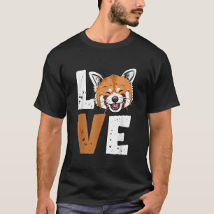 Rode Panda Liefde Rode Panda T-shirt