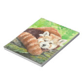 Rode panda notitieblok (Gedraaid)