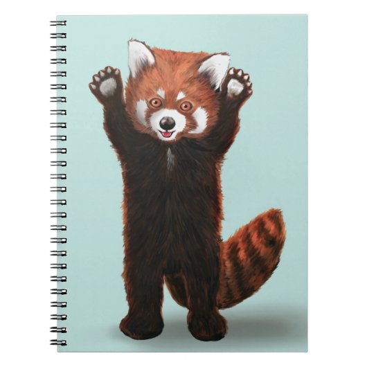 Rode panda notitieboek (Voorkant)